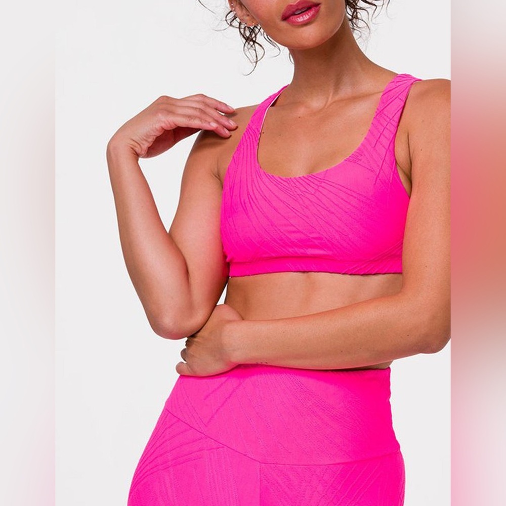 Onzie Hot Pink Yoga Bra